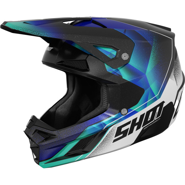 Шлем SHOT SPEED OLYMP BLUE PEARLY