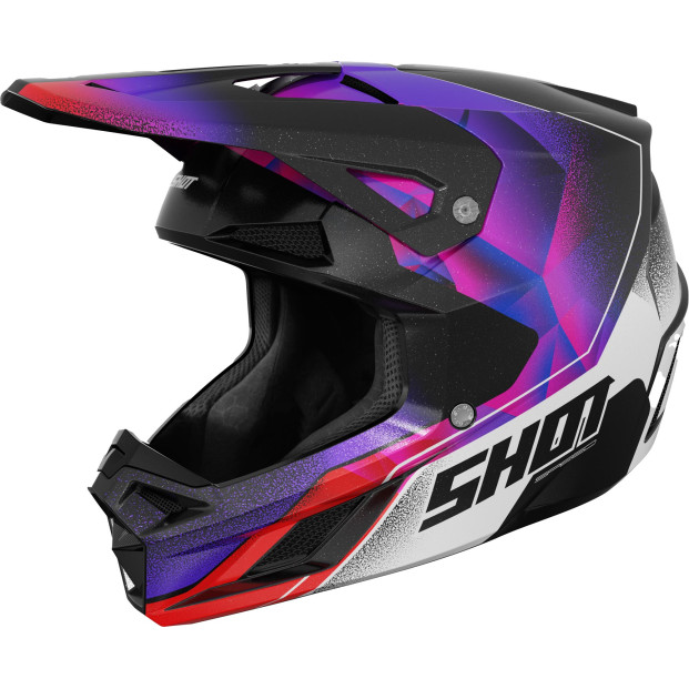 Шлем SHOT SPEED OLYMP PURPLE PEARLY