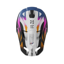 Шлем SHOT SPEED WAVE BLACK WHITE PEARLY