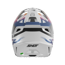 Шлем SHOT SPEED WAVE BLACK WHITE PEARLY
