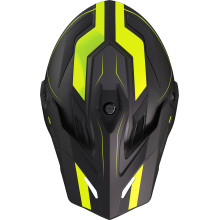 Шлем SHOT TREK MAX VISION RALLY BLACK NEON YELLOW MATT