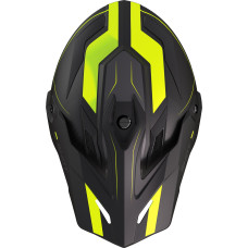 Шлем SHOT TREK MAX VISION RALLY BLACK NEON YELLOW MATT