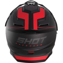 Шлем SHOT TREK MAX VISION RALLY BLACK RED MATT