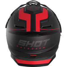 Шлем SHOT TREK MAX VISION RALLY BLACK RED MATT