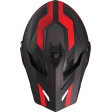 Шлем SHOT TREK MAX VISION RALLY BLACK RED MATT