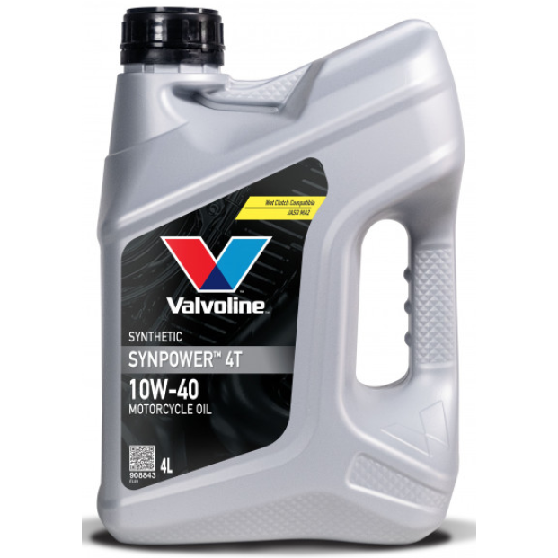 Масло моторное Valvoline VAL SYNPOWER 4T 10W40 4L (VE14007)