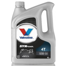 Масло моторное Valvoline VAL SYNPOWER 4T 10W50 4L (796017)