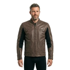 КУРТКА SD-JL4 LEGEND CLASSIC LEATHER SUMMER MEN BROWN