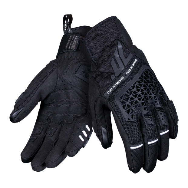 ПЕРЧАТКИ SD-N60 TWO STROKE MAN BLACK/GREY/BRIGHT YELLOW S