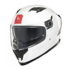 ШЛЕМ MT FF128SV BRAKER SV SOLID A0 GLOSS PEARL WHITE