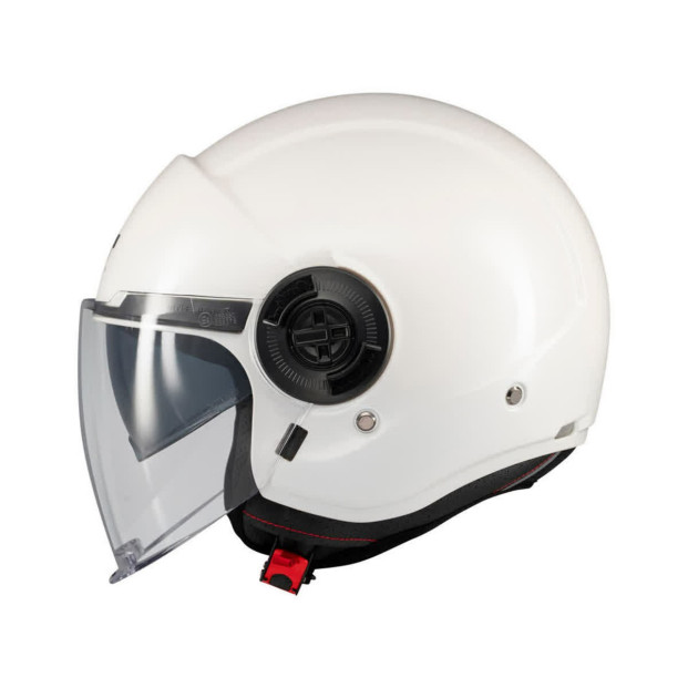Шлем MT VIALE SV S OF502SV B PURE A0 GLOSS