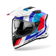 Шлем AIROH BANDIT HORN WHITE GLOSS