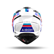 Шлем AIROH BANDIT HORN WHITE GLOSS