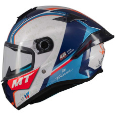 Шлем MT FF106B TARGO S IVAN ORTOLA 2024 A7 GLOSS
