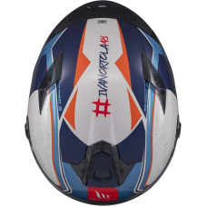 Шлем MT FF106B TARGO S IVAN ORTOLA 2024 A7 GLOSS
