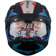 Шлем MT FF106B TARGO S IVAN ORTOLA 2024 A7 GLOSS