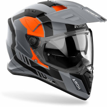 Шлем AIROH BANDIT HORN ORANGE MATT