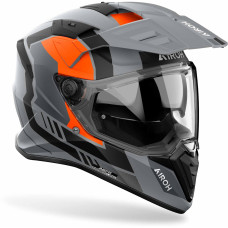 Шлем AIROH BANDIT HORN ORANGE MATT