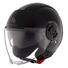 ШЛЕМ MT OF502SV B VIALE SV S SOLID A1 GLOSS BLACK