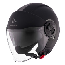 ШЛЕМ MT OF502SV B VIALE SV S SOLID A1 MATT BLACK