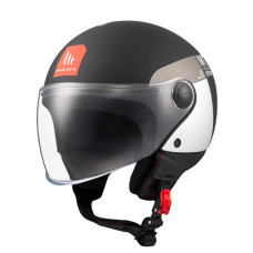 ШЛЕМ MT OF501B STREET S INBOARD D2 MATT