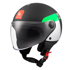 ШЛЕМ MT OF501B STREET S INBOARD D6 MATT