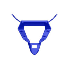 Пластиковая часть шлема Airoh CHIN VENT BASE TWIST 3 BLUE GLOSS