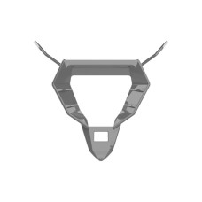 Пластиковая часть шлема Airoh CHIN VENT BASE TWIST 3 GREY GLOSS