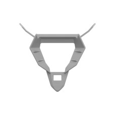 Пластиковая часть шлема Airoh CHIN VENT BASE TWIST 3 GREY MATT