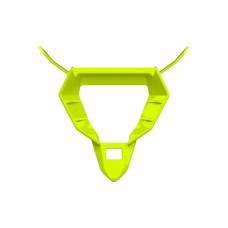 Пластиковая часть шлема Airoh CHIN VENT BASE TWIST3 YELLOW FLUO