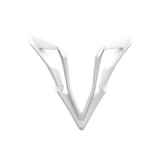 Пластиковая часть шлема Airoh CHIN VENT WRAAP WHITE MATT/BEAST