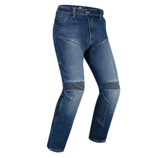 Джинсы PMJ DUST T-TEX BIKER COL. BLUE