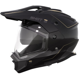 Шлем SHOT TREK MAX VISION RALLY BLACK SAND GLOSSY