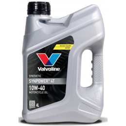 Масло моторное Valvoline VAL SYNPOWER 4T 10W40 4L (VE14007)